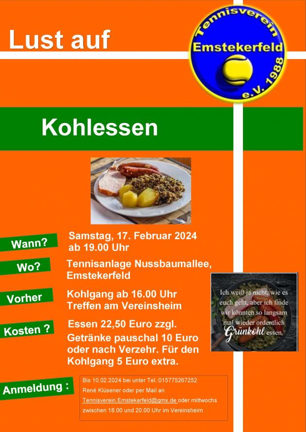 Kohlessen 2024
