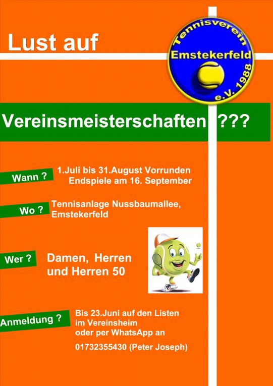 Vereinsmeisterschaft 2023